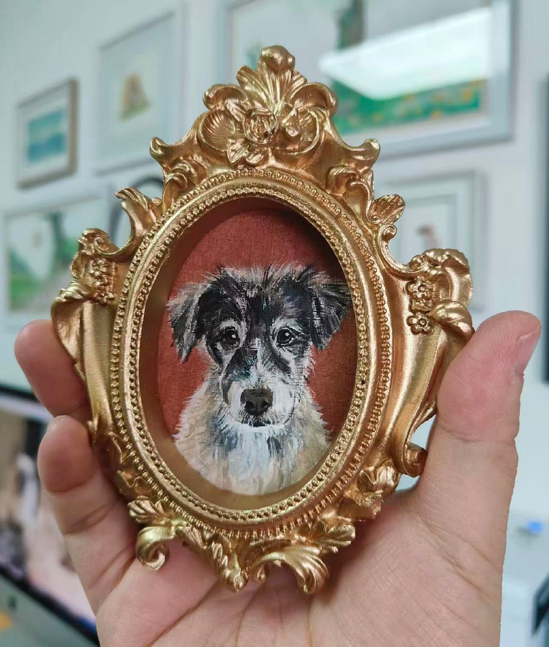 Southern Charm and Loyal Friends: Custom Dog Oil Paintings for Atlanta Pet Owners