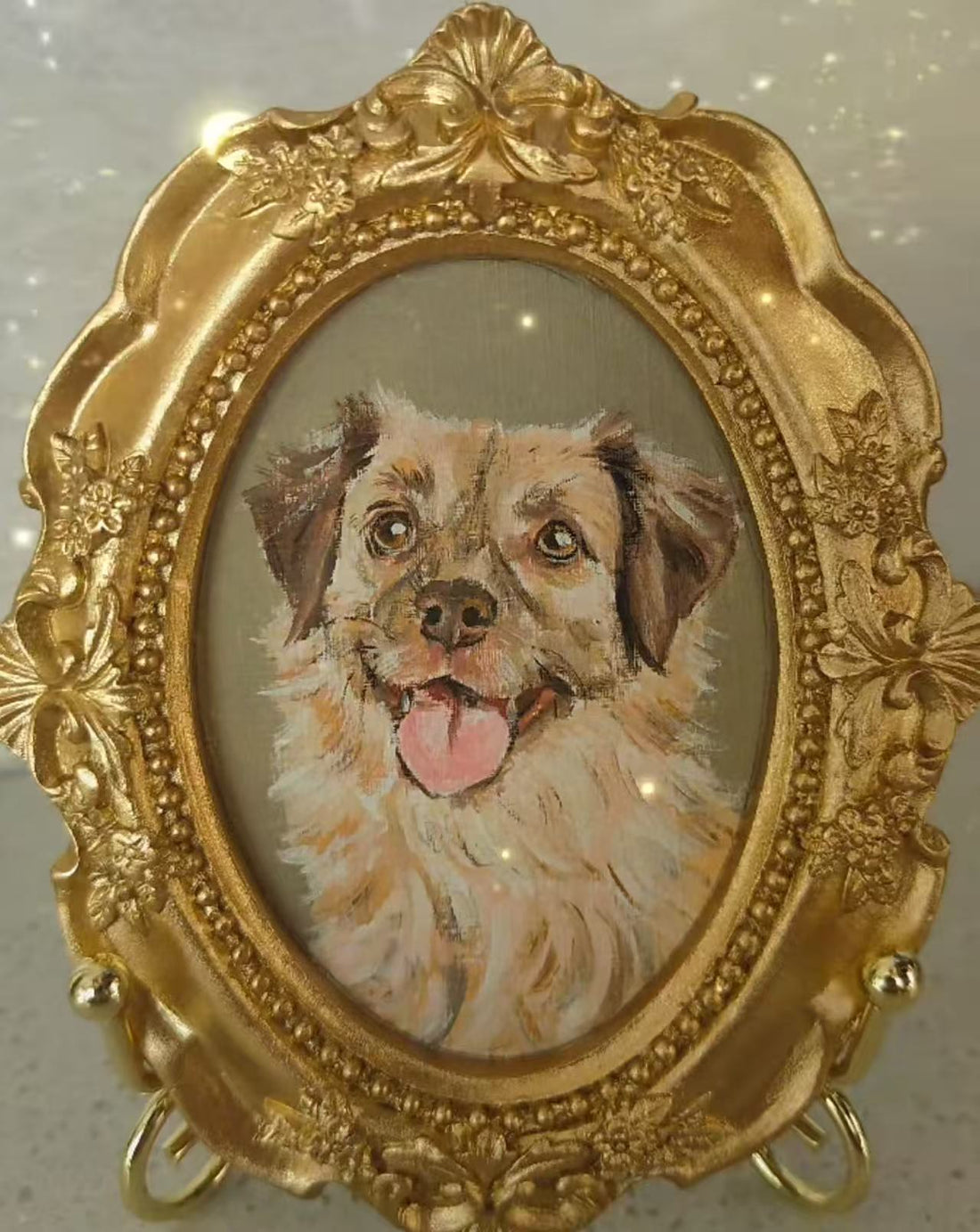 The Best Gift for Houston Dog Parents: Hand-Painted Aesthetic Dog Oil Paintings