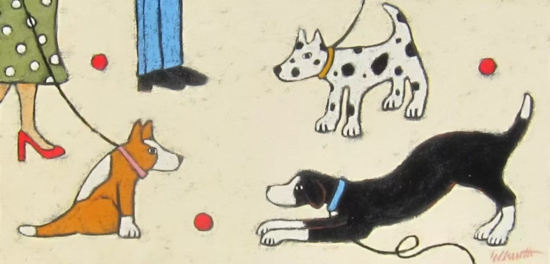 Labrador Abstract Dog Painting: Vibrant Portraits of America’s Favorite Dog