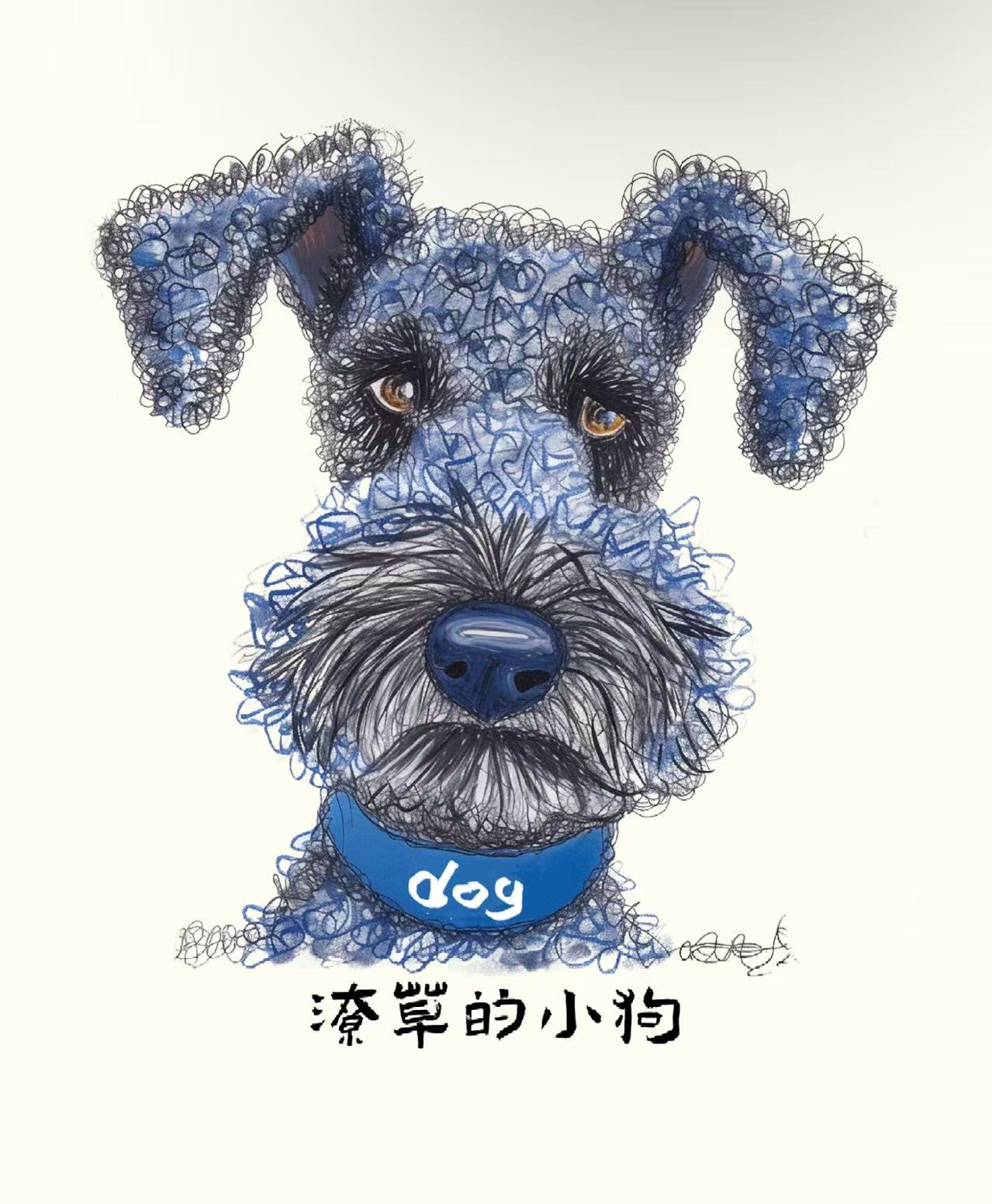 Skip the Etsy Waitlist: Fast Delivery for Your Custom Abstract Dog Painting