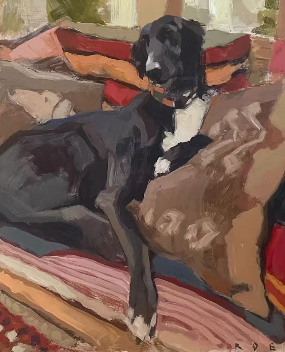 Etsy Taking Too Long? Where to Find a Quick Abstract Dog Painting Online