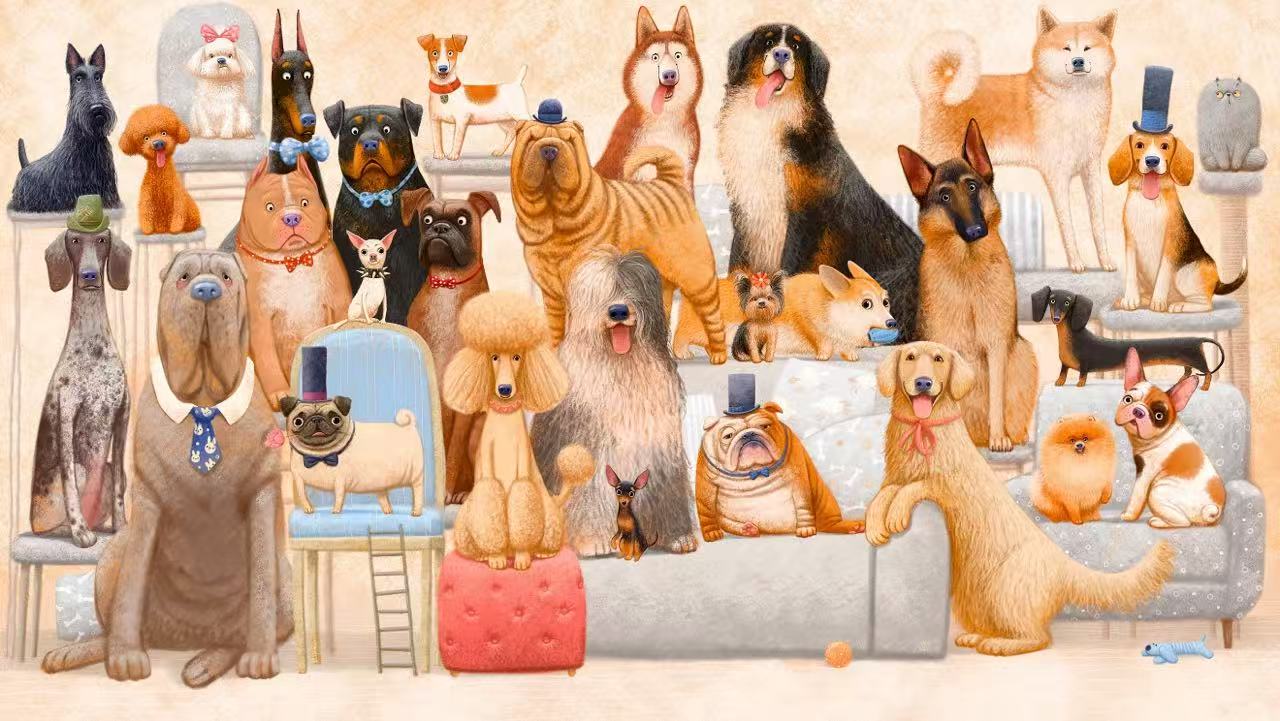 How to Spot an Etsy Dropshipping Scam When Ordering an Abstract Dog Painting