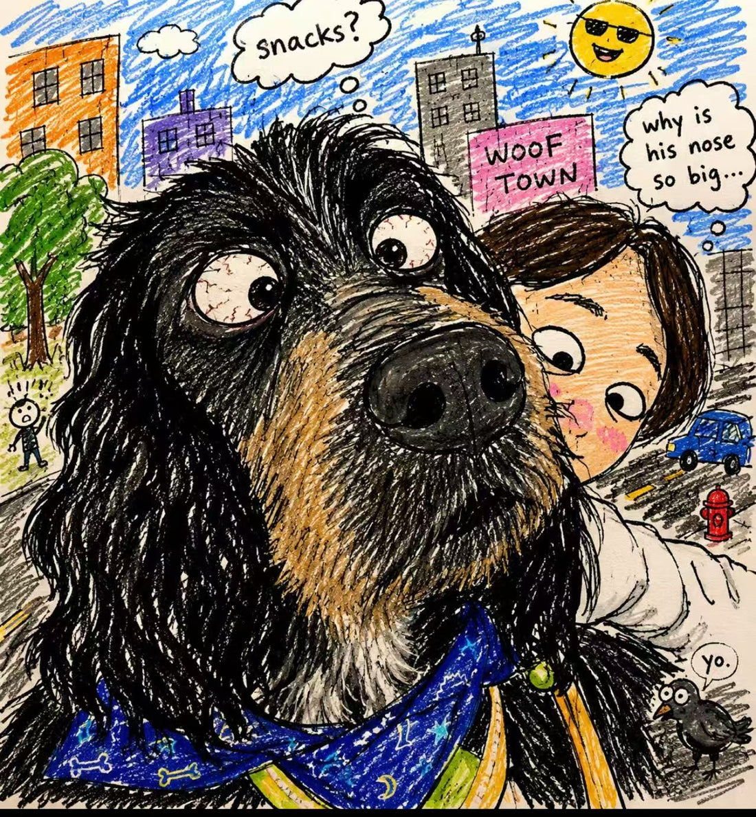 Honoring a Best Friend: Why an Abstract Dog Painting is the Perfect Pet Memorial