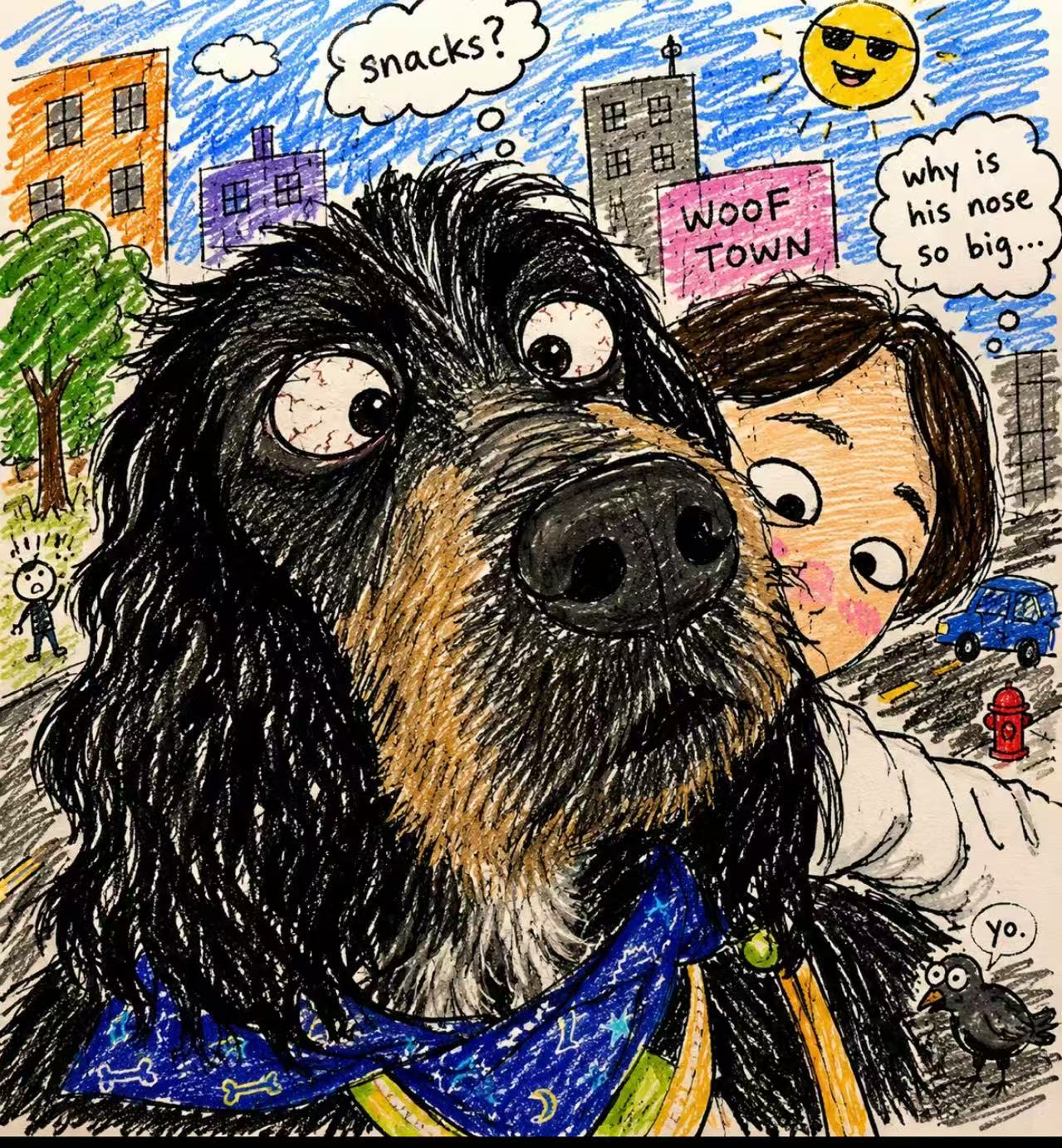 Honoring a Best Friend: Why an Abstract Dog Painting is the Perfect Pet Memorial