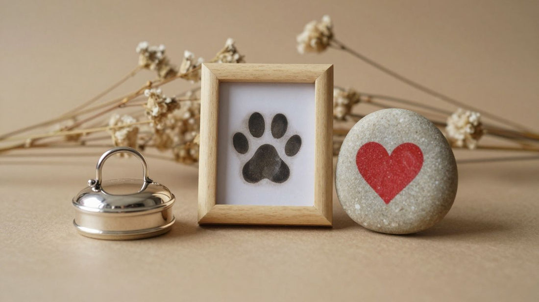 Creative Etsy pet loss memorial ideas for remembering a beloved pet.