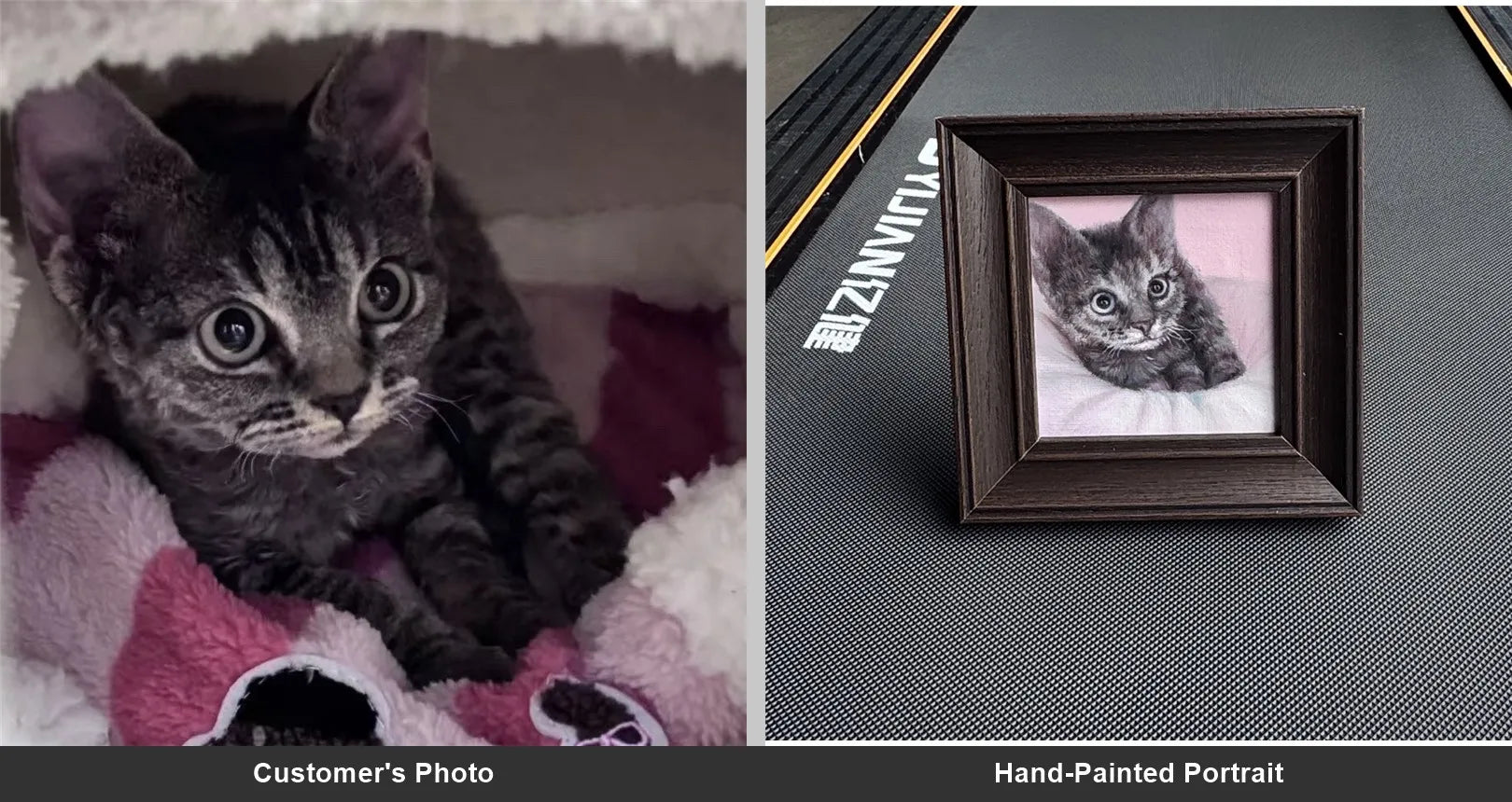 Custom Handpainted Pet Portrait — One-of-a-Kind Artwork by Our Artisan Designers